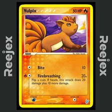 Vulpix - 7/12 - Common - EX Trainer Kit 2 Minun - Pokemon Card - NM/M