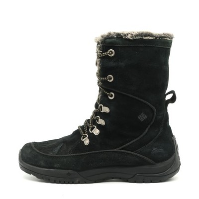 Columbia Damen Lavela II Stiefel Schwarz Wildleder Mittel Winterstiefel EU 39