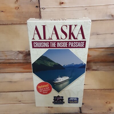 Alaska Cruising The Inside Passage VHS VCR Tape Used