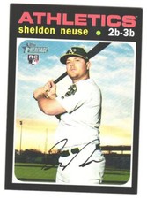 2020 Topps Heritage Sheldon Neuse #539 RC