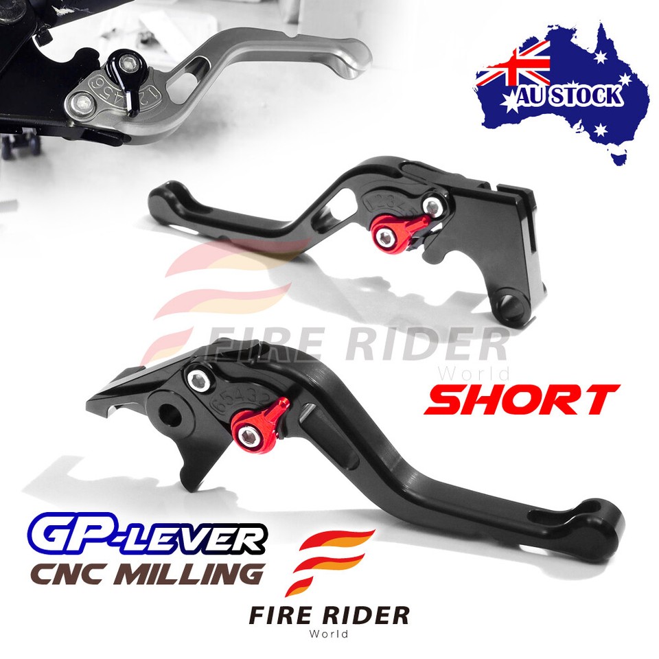 Find Short Brake Clutch Levers SUZUKI 06-10 GSXR 600 750 & 05-06 GSXR 1000 Black&red In Rowland - Foto 7