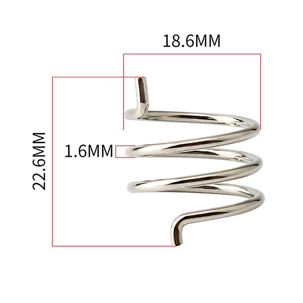 Disc Brake Spring Spring Steel With Chrome Plating 22.6mm*18.6mm 2X