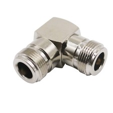 1pc N Female to N female Jack Right Angle 90 Degree RF Coaxial Connector Adapter