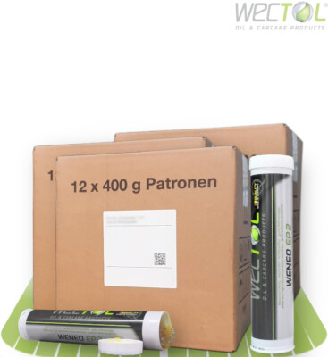 36 x 400g Kartusche Allzweckfett Wectol Weneo EP2  Lithiumfett Lithium Fett