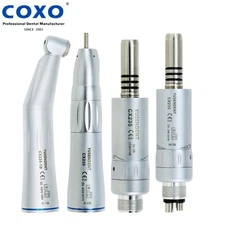 US COXO Dental Low Speed Handpiece Contra Angle/Straight Inner Water Air Motor
