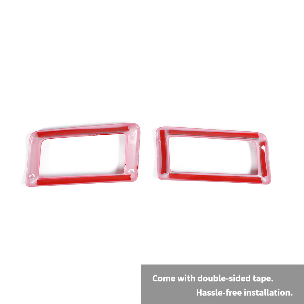 Center Console Air Vent Outlet, Front Center AC Vents Radio Trim Bezel