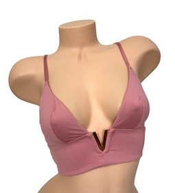 Victorias Secret SMALL Very Sexy Illusions Soft V-Hardware Plunge Bralette Bra