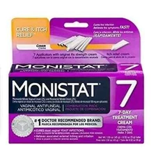 Monistat 7 Simple Cure Feminine Antifungal Treatment with RX Strength Cream 7 ct