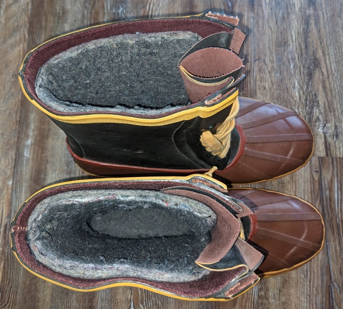 スカルパ　ビンソン VINTAGE Scarpa Mountaineering Boots Brown Leather Hiking Lace Up