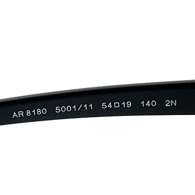 Giorgio Armani Sunglasses AR8180 5001/11 Shiny Black  display picture 2