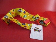 Super Mario Bros. Super Nintendo World Yellow Universal Studios Lanyard Chain