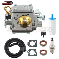 Carburetor W/Fuel Line Gasket Fuel Filter For Husqvarna K970 Cut Off Saw
