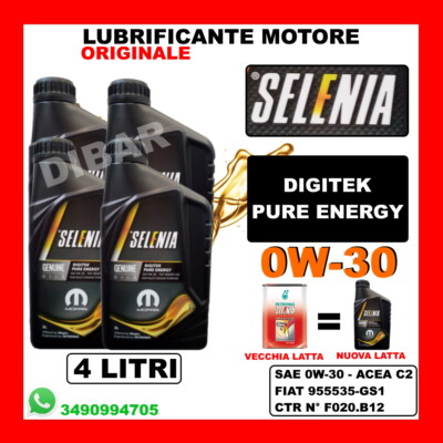 Petronas Selenia Digitek Pure Energy 0W-30 - Foto 10