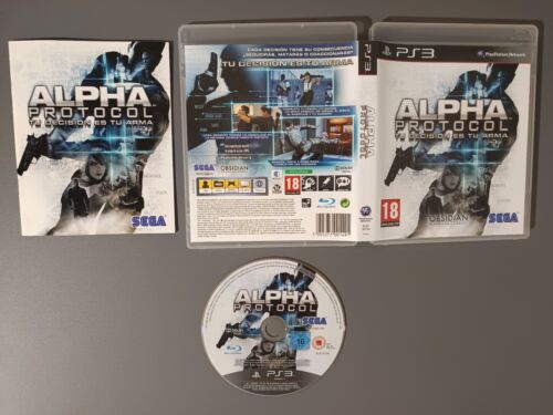 Alpha Protocol | PlayStation3 PS3 | PAL España ES | Completo CIB - Imagen 1 de 4