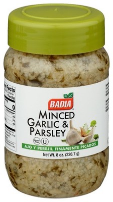 Badia Spice Garlic Minced Parsl 8 OZ Pack Of 12