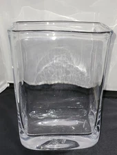Simon Pearce Large Weston Handblown Vase 71/2" x 6" x 41/2'