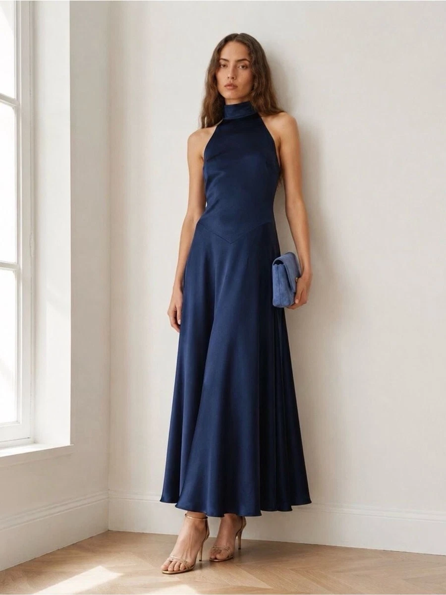 reformation navy blue dress Dresses for Women for sale Whos fancy