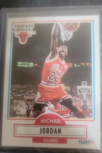 1990-91 Fleer - Michael Jordan #26. Pack Fresh sharp corners well centered