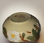 Vintage Stangl “White Dogwood” Lug Soup Bowl