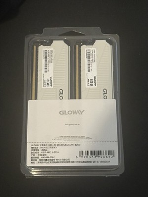 Gloway DDR4 Desktop Ram, 16GB (2 x 8GB) 3200MHz(PC4-25600) CL18 1.35V 288-Pin