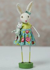 ESC  Co Loretta Lightfoot Easter figurine Lori Mitchell, 23792 NIB
