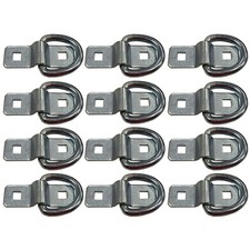 12 38 Bolt On D Ring Toy Hauler Atv Tie Down Flatbed Trailer Strap Ring