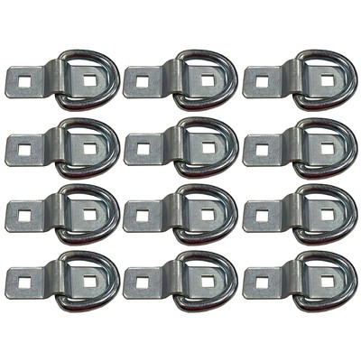 #ad 12 3 8quot; Bolt On D Ring Toy Hauler ATV Tie Down Flatbed Trailer Strap Ring $34.99