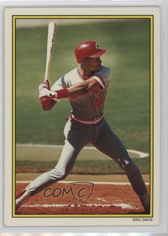 1989 Topps Mail-In Glossy All-Star Collector's Edition Eric Davis #2 0q1p