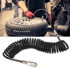 Recoil Air Extension Hose Coiled Air Hose Stable For Car