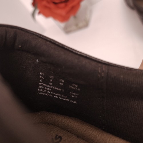 Chaussures confort à enfiler Clarks Everlay Iris femme 9 M cuir marron - Photo 7/8