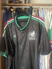 Adidas Mexico 2026 Third Jersey 3XL Black Trefoil World Cup Soccer JL8545