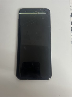 Samsung Galaxy S8 Plus - 64GB - Schwarz - Entsperrt - LCD & Rückseite Glas gesprungen