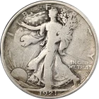 1921-P Walking Liberty Half - Bent