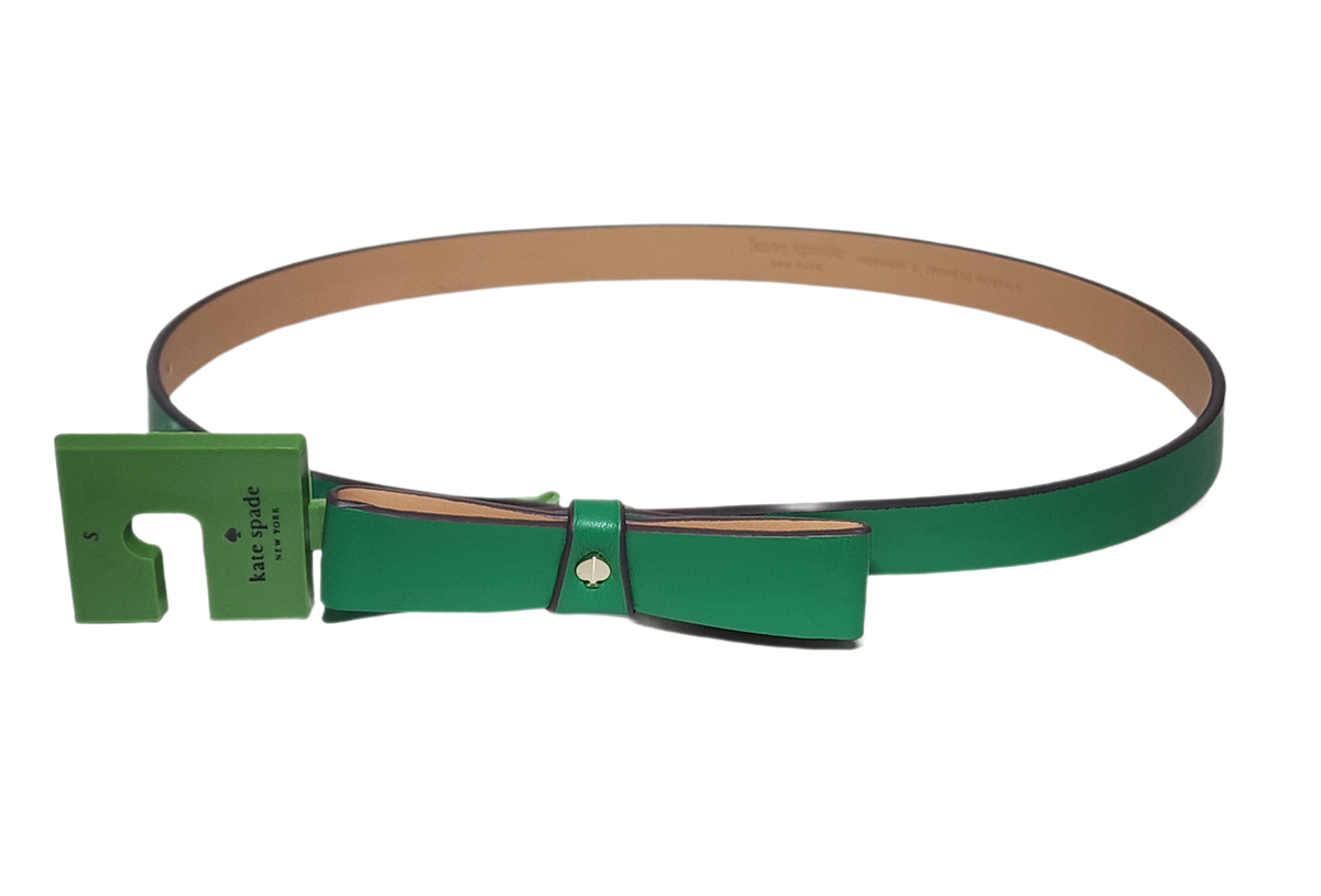 Kate Spade New York Bow belt 19mm With Spade Synthetic  display picture 2