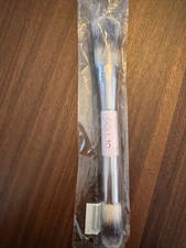 DOLL 10 Double Dual Ended Powder Brush New and Sealed