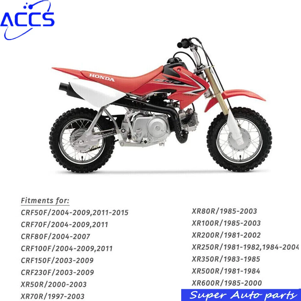 Fuel Valve Petcock Gas Tank Shut Off Switch For Honda XR50R XR70R XR80R XR100R Foto 3 de 4