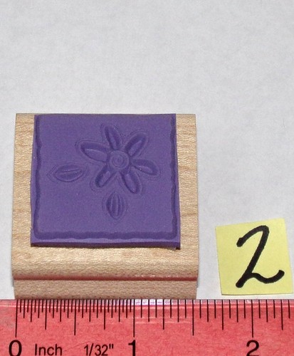Flowers Leaves Fern Rubber Stamp Singles Tree Floral by Stampin Up Garden Blocks - Picture 33 of 51