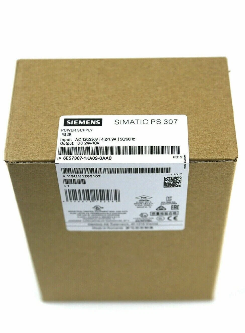 SIEMENS Power Supply 6ES7 307-1KA02-0AA0 / 6ES7307-1KA01-0AA0 New