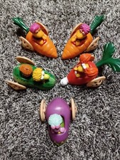 Vintage 1988 Fraggle Rock 5 Happy Meal Toy Figures Lot Complete Set 4 Vintage