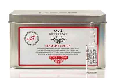 NOOK VIALS ANTI FALL WEAK HAIR ENERGIZING SENSITIVE LOTION 12X7ML NO ALCOHOL