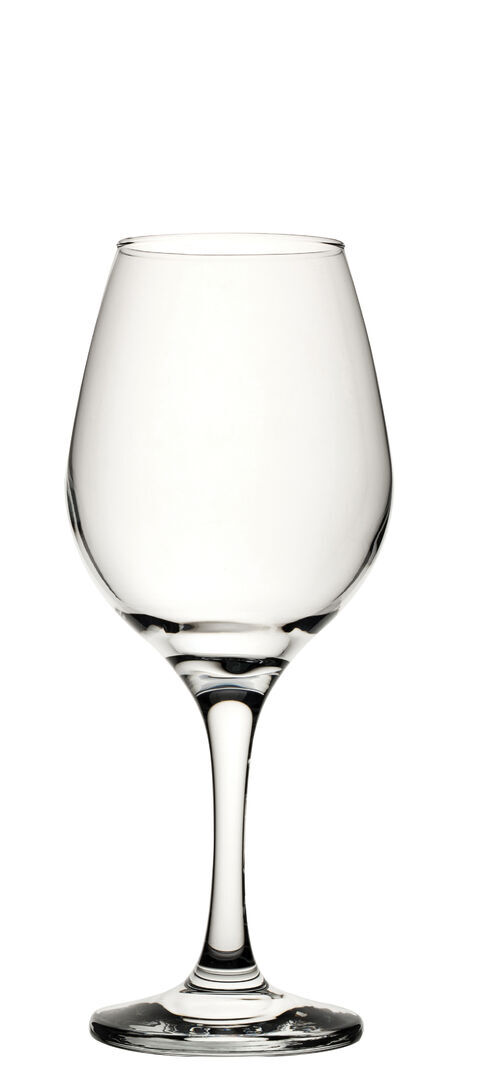 Amber wine Glass for drinking Red Wine Glassware for bar 12oz (35cl) Pack Of 24