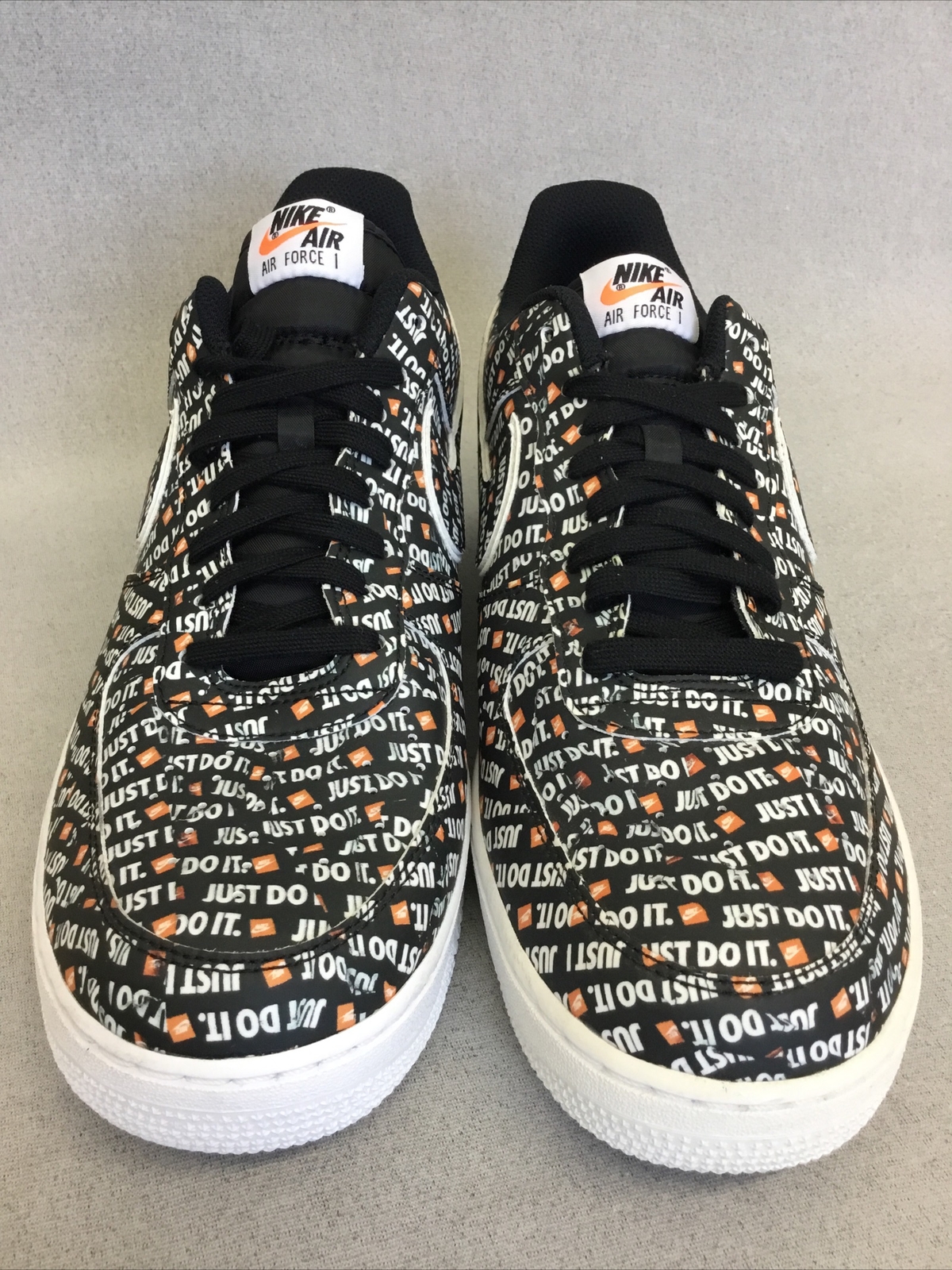 Air 1 Low &#039;07 LV8 &#039;Just Do It&#039; AO6296-001 Black Sz 12 US CV38 | eBay