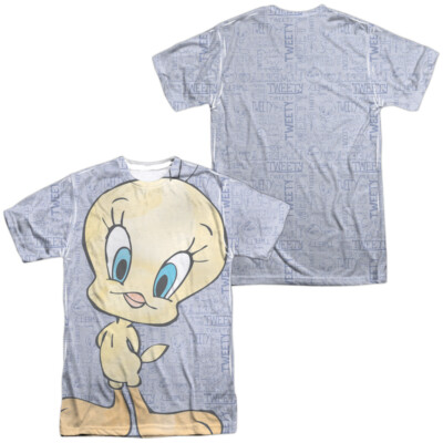 Looney Tunes Tweety Girl Unisex Adult Halloween Costume T Shirt, S-3XL
