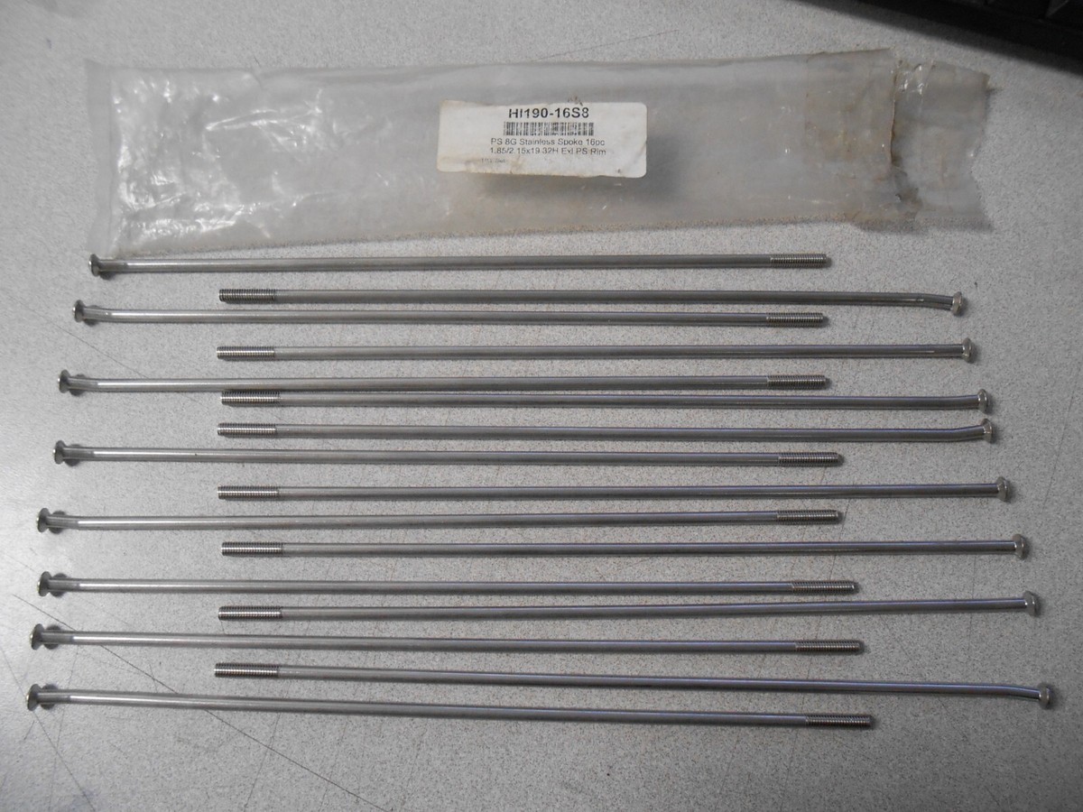 NOS Excel Stainless Steel Spoke Set Fits: 32H Pro Series Wheels