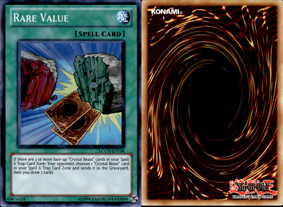 Yu-Gi-Oh Card - LCGX-EN164 - RARE VALUE (super rare holo)