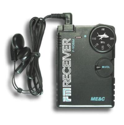 110-140MHZ air band radio AM receiver aviation band receiver Airport Ground #T5
