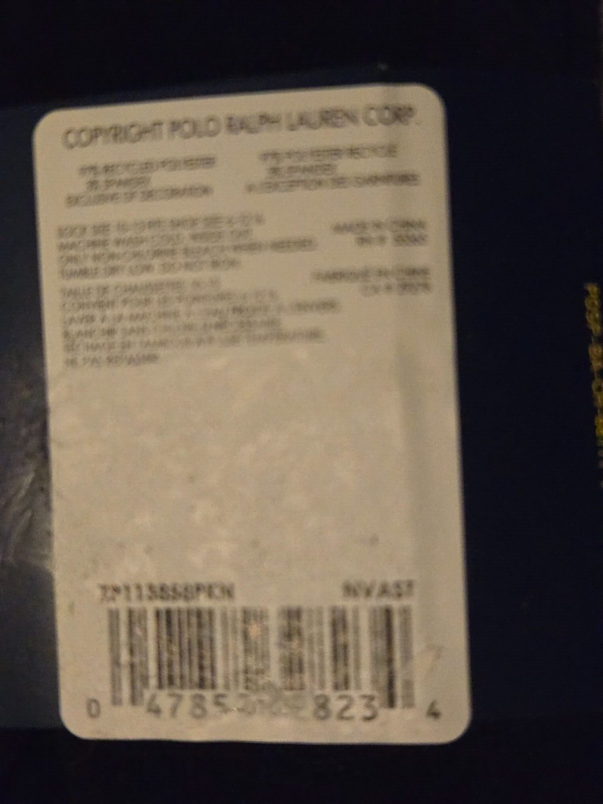 PONY Polo Ralph Lauren 4 CONFEZIONI Calzini Classici Quarti GRIGIO NERO NUOVISSIMI