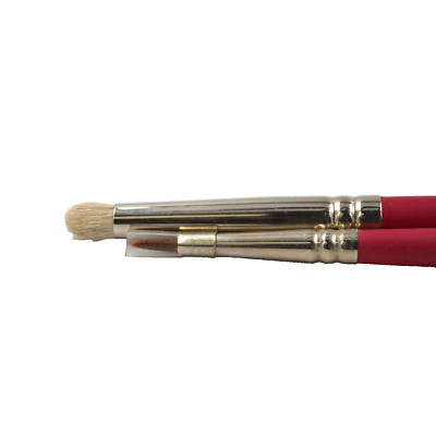 Bourjois Liquid Eyeliner Brush & Smudge Liner Brush Natural Hair Set Of 2