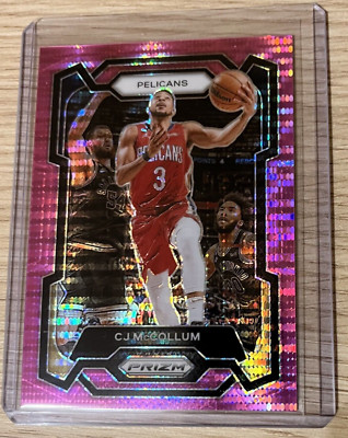 2023-24 Panini Prizm - C.J. McCollum - Pink - No. 114 - 07/42