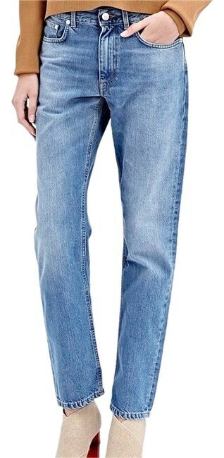 ACNE STUDIOS 'Boy Vintage' Denim Jeans Boyfriend Zip Mid